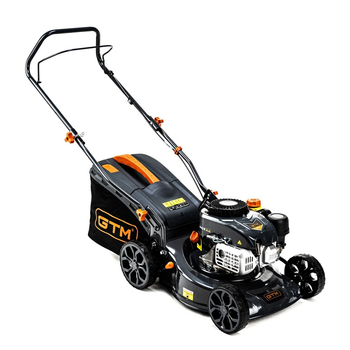 Газонокосилка бензиновая GTM LM42 (42 см, 4 л.с., 2.9 кВт, 25-75 мм, 45 л, 22 кг)