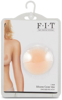 Nakładki na piersi Fit Silicone Nipple Cover Ups  One Size Cieleśne (196018403893)