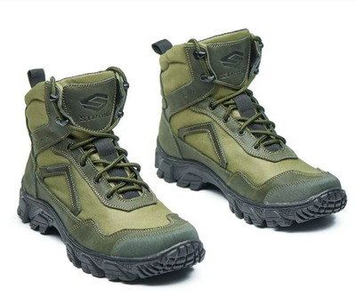 Тактические всесезонные ботинки "TRT - Tactical Recon Team" в оливе ЗСУ 45 размер