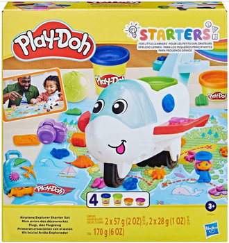 Zestaw mas plastycznych Hasbro PlayDoh Samolot (5010996201423)