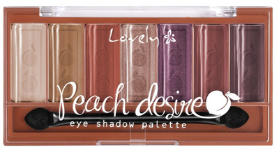 Палетка тіней для повік Lovely Peach Desire Eyeshadow Palette 6 г (5901801629023)