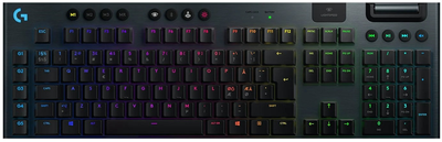 Клавіатура бездротова Logitech G915 Gaming LIGHTSPEED Wireless RGB Nordic Mechanical GL Tactile (920-008907)