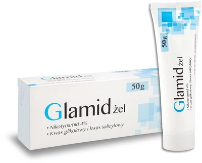 Żel Glamid do pielęgnacji skóry trądzikowej 50 g (5901549565034)
