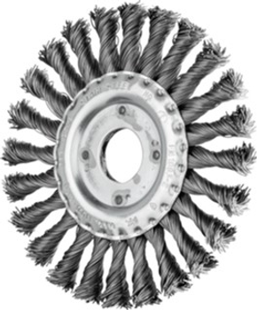 Щітка Pferd дискова плетена 125х12 мм х 22.23 мм дріт 0.5 мм BRUSH RBG 12512/22.2 ST 0.50 (4007220952702)