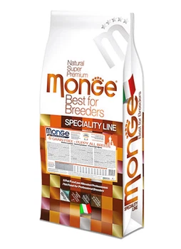 Сухий беззерновий корм Monge Dog Bwild Grain Free Puppy&Junior для цуценят всіх порід з качкою, 15 кг