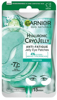 Патчі під очі Garnier Hyaluronic Cryo Jelly зволожуючі 5 г (3600542500517)