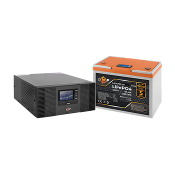 Комплект резервного питания LP (LogicPower) ИБП + литиевая (LiFePO4) батарея (UPS В1500+ АКБ LiFePO4 819W)
