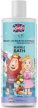 Płyn do kąpieli Ronney Kids On Tour To Australia Bubble Bath delikatny dla dzieci Orzechy Makadamia 300 ml (5060589155770)