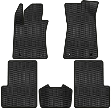 EVA коврики EVAtech в салон авто MG ZS (ZS11) Restyling 2020+ SUV China 5 шт Black (MG41740C5MG4RBB)