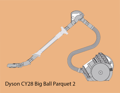 Пилосос без мішка Dyson CY28 Big Ball Parquet 2