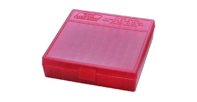 Коробка для патронів MTM кал. 9мм; 380 ACP. Кількість - 100 шт. Колір - червоний