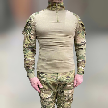 Военная форма Combat (убакс + брюки), коттон (хлопок), Мультикам, размер XL, форма ЗСУ, тактическая одежда