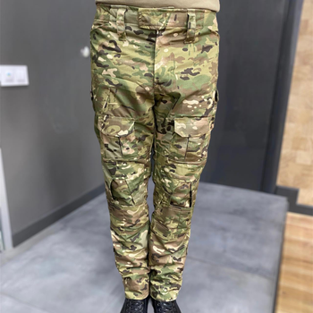 Військова форма Combat (убакс + штани), котон (бавовна), Мультикам, розмір XL, форма ЗСУ, тактичний одяг