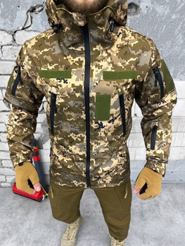 Куртка тактическая Logos-Tac демисезонная пиксель размер M