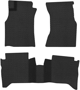 EVA коврики EVAtech в салон авто Toyota 4Runner (N120) 1989-1995 2 поколения SUV EU 3 шт Black (TY42742ZB3RBB)