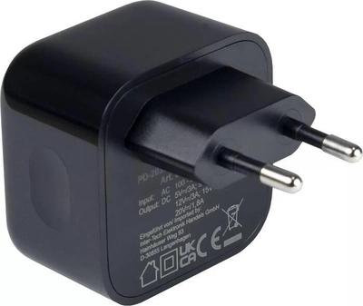 Ładowarka sieciowa Inter-Tech PD-2036 USB-C 36W Czarna (88882227)