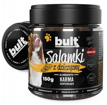 Przysmaki treningowe dla psów Bult Salamki z dziczyzny 150 g (5903802474541)