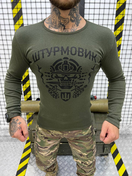 Тактический лонгслив Tactical Long Sleeve Shirt Olive Elite XXL
