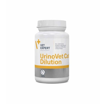 Вітаміни VetExpert UrinoVet Dilution Cat для здоров'я сечостатевої системи у котів 45 табл