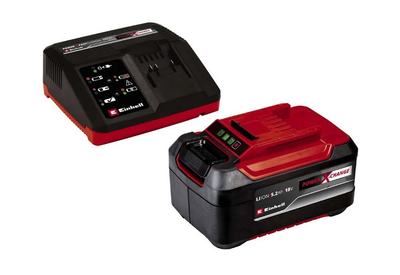 Комплект Аккумулятор+Зарядное устройство Einhell PXC Starter Kit 18V 5,2Ah (4512114)