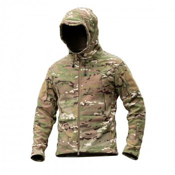 Кофта тактична флісова фліс куртка з капюшоном S.archon Multicam Розмір M