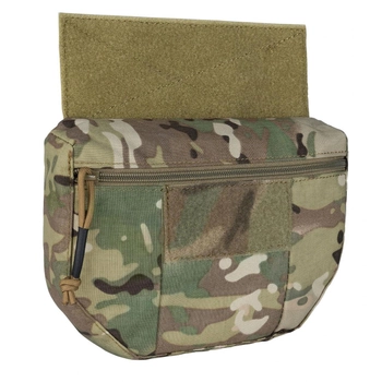 Напашник, багатофункціональна сумка, адмінка, підсумок на бронежилет IDOGEAR 500D Multicam