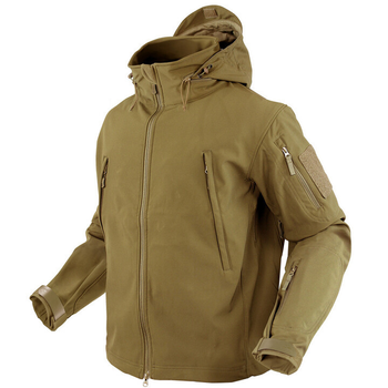 Куртка / ветровка софтшел Condor SUMMIT Softshell coyote Размер XL - 56