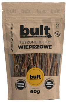 Przysmaki dla psów Bult Suszone jelito wieprzowe 60 g (5903802470765)