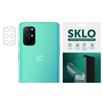 Захисна гідрогелева плівка SKLO (на камеру) 4шт. для OnePlus 9R Прозора