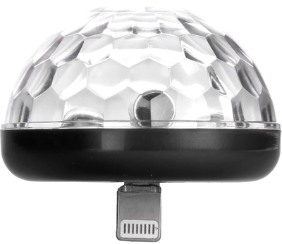 Диско-лампа для телефону Kikkerland Phone Disco Light Black (0612615095267)