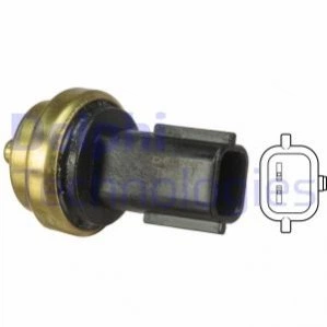 Датчик температури рідини, що охолоджує Delphi TS10458 Renault Grand Scenic, Laguna, Megane, Master, Twingo, Scenic, Trafic, Clio; Nissan Navara, Qashqai, Note, Primastar; Smart Fortwo; Opel Movano; Dacia Duster 1365067JG0, 1365067JG0000, 1365O67JGO