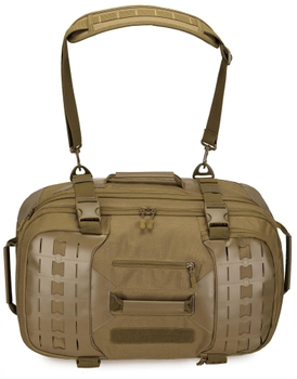 Рюкзак / сумка тактическая походная 55л Protector Plus S462 Coyote