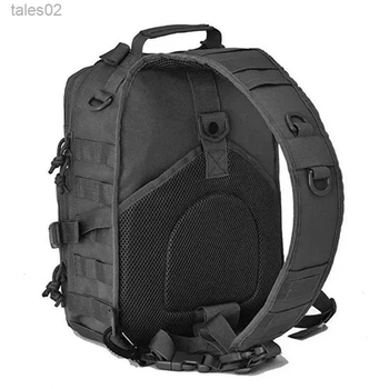 Тактическая сумка через плечо Chenhao CH-028 Black