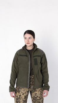 Флісова військова жіноча кофта KRPK ЗСУ олива L розмір