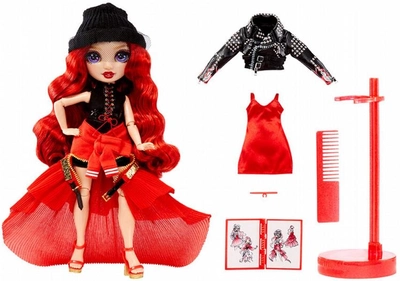 Lalka z akcesoriami Mga Rainbow High Fantastic Fashion Ruby Anderson Doll Red 28 cm (0035051587323)