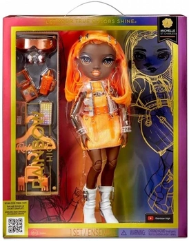 Лялька з аксесуарами Mga Rainbow High Michelle Orange Fashion Doll 28 см (0035051583127)