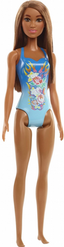 Лялька Мattel Barbie Beach у блакитному купальнику 30 см (0194735020034)