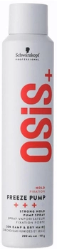 Lakier do włosów Schwarzkopf Professional Osis+ freeze pump mocno utrwalający 200 ml (4045787999082)