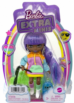 Mini-lalka Mattel Barbie With Lavender Hair 14 cm (0194735088560)