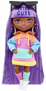Mini-lalka Mattel Barbie With Lavender Hair 14 cm (0194735088560)