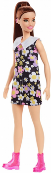Лялька Мattel Barbie Fashionistas Сукня з квітковим візерунком 29 см (0194735002115)