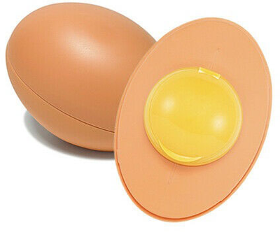 Пінка для вмивання Holika Holika Sleek Egg делікатна бежева 140 мл (8806334359997)