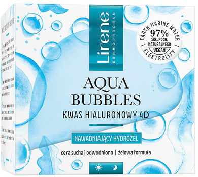 Hydrożel Lirene Aqua Bubbles nawadniający 50 ml (5900717769212)