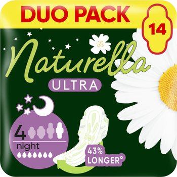 Гігієнічні прокладки Naturella Ultra Night (Розмір 4) 14 шт (8001090585394)