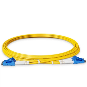 Патч-корд оптичний LC/UPC-LC/UPC Жовтий LSZH, Singlemode G.657.А2 (SM) Flex, Duplex, 2мм - 3 м