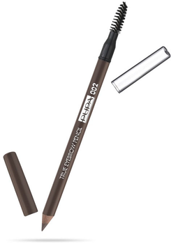 Kredka do brwi Pupa Milano True Eyebrow Pencil Waterproof wodoodporna 002 Brown 1.08 g (8011607282937)