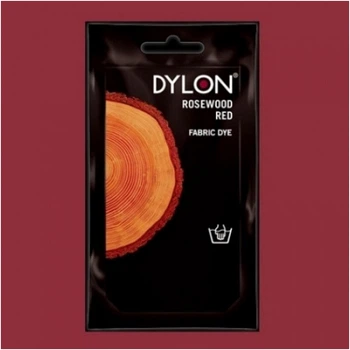 Фарба для фарбування тканини вручну DYLON Hand Use Rosewood Red