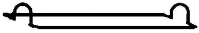 Прокладка клапанной крышки BGA RC6396 Seat Ibiza SE021006221A, SE02106221A, X039401450