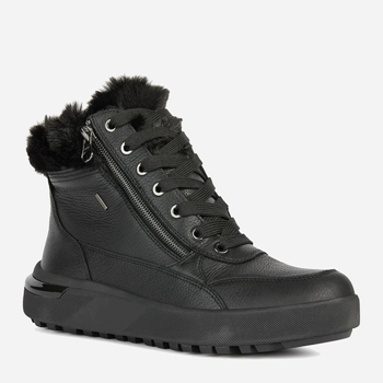 Жіночі зимові черевики низькі Geox D26QSA 00046 C9999 37 Чорні (8050036777799)