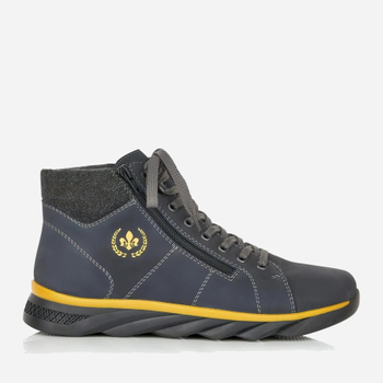 Чоловічі зимові черевики високі RIEKER F1621-14 44 Чорні (4060596560605)